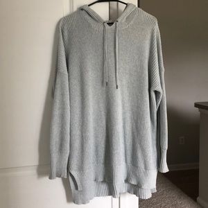 American Eagle Knit Oversized Hoodie Sweatshirt